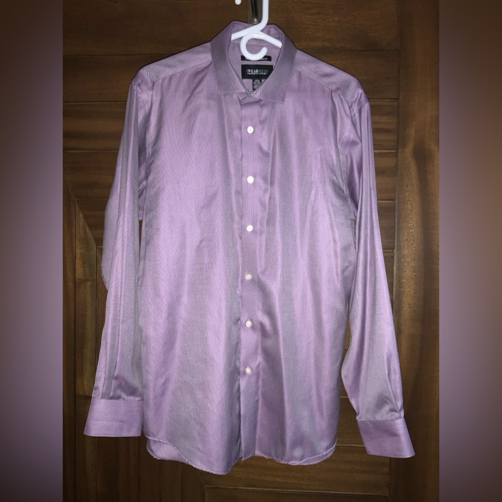 KENNETH COLE Shirt, Slim Fit, 16.5  34/35